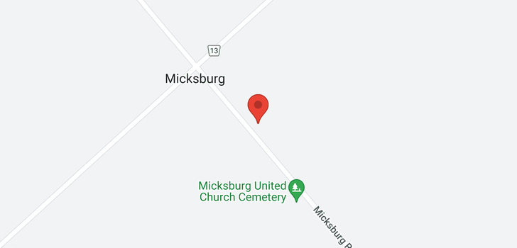 map of 2358 MICKSBURG ROAD